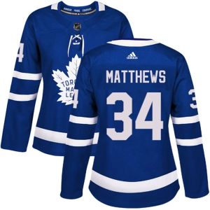 Damen Toronto Maple Leafs Trikot Auston Matthews 34 Blau Authentic